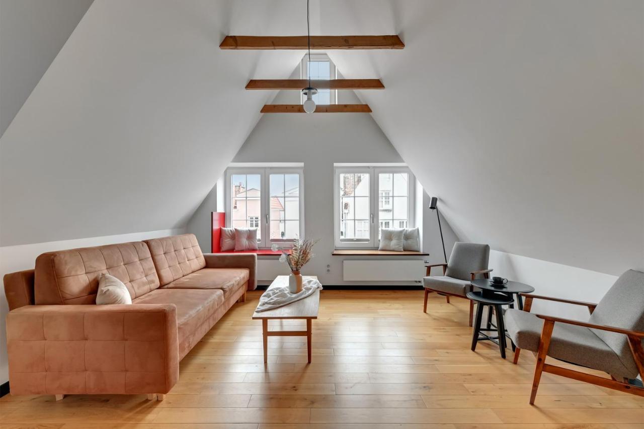 3-Level Apartment With A View Of St Mary'S Basilica By Downtown Apartments Gdansk Exterior foto